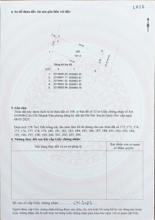 Đất nền Láng Hòa Lạc giá 2.5 tỷ diện tích 100m2 gần khu đô thị VinGroup – Nguyễn Hùng BĐS –