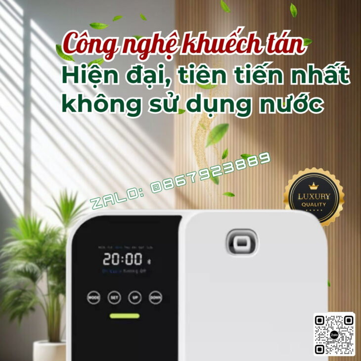 MÁY TẠO HƯƠNG THƠM SAPAROMA HOME PRO 500ml, THƠM PHÒNG, HỖ TRỢ KHỬ MÙI, SPA, NHÀ HÀNG, KHÁCH SẠN,…