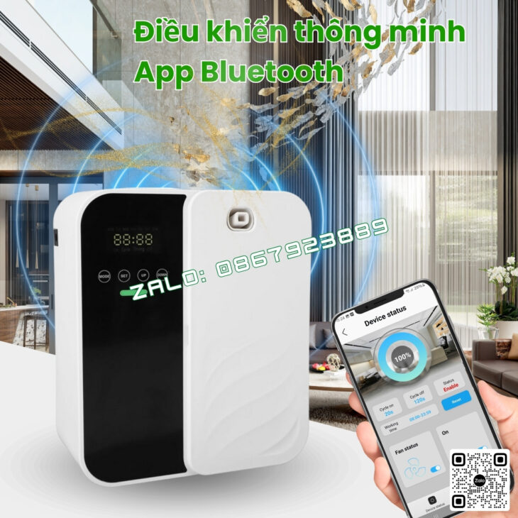 MÁY TẠO HƯƠNG THƠM SAPAROMA HOME PRO 500ml, THƠM PHÒNG, HỖ TRỢ KHỬ MÙI, SPA, NHÀ HÀNG, KHÁCH SẠN,…