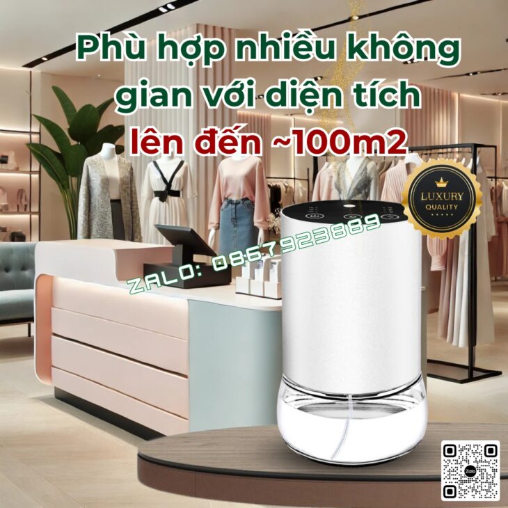 MÁY TẠO HƯƠNG THƠM SAPAROMA GALAXY MAX, THƠM PHÒNG, HỖ TRỢ KHỬ MÙI, SPA, NHÀ HÀNG, KHÁCH SẠN,…