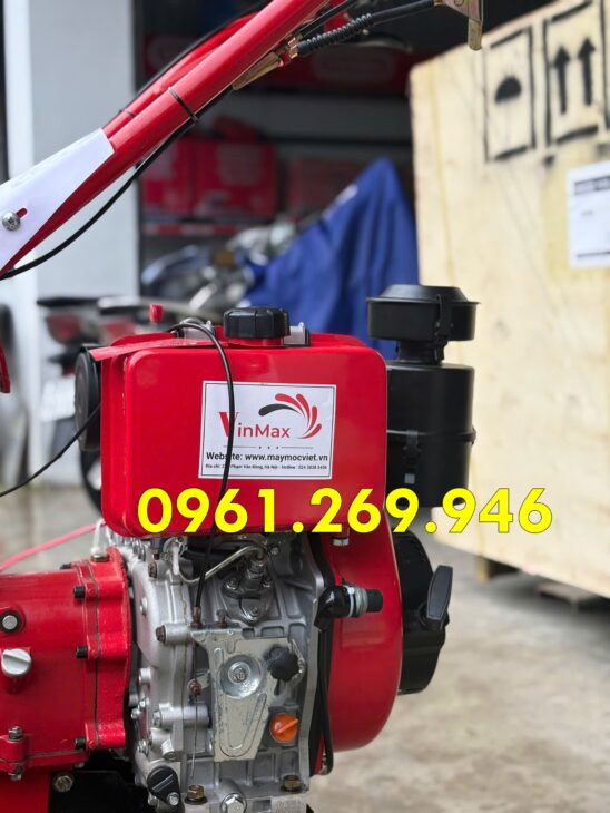 Máy Cắt Cỏ Trục Băm Turbo TBD800 Động Cơ Dầu 13HP Hàm Cắt 80cm