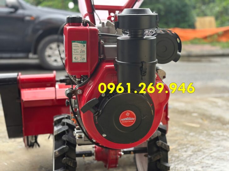 Máy Cắt Cỏ Trục Băm Turbo TBD800 Động Cơ Dầu 13HP Hàm Cắt 80cm