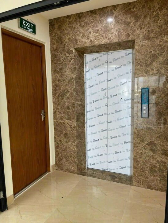 cho thuê nhà mới, hai mặt tiền, Phương Liệt, 105m2x 4T vỉa hè 31 Tr