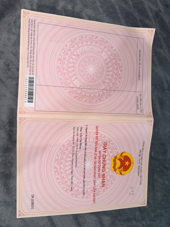 Đất nền Quất Lâm 1.6 tỷ – 100m² gần UBND xã, tiện xây nhà ở lâu dài – Nguyễn Hùng BĐS – 0989333012