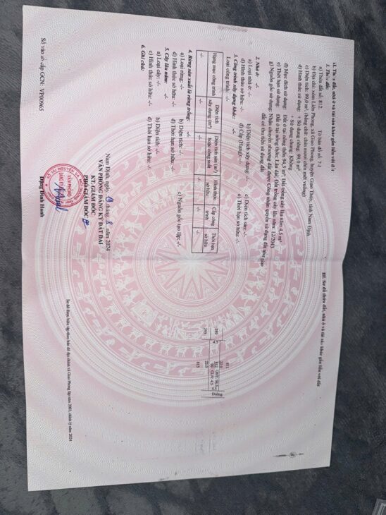 Đất nền Quất Lâm giá 1.9 tỷ – 100m2 sát biển, khu nghỉ dưỡng, tiện mở homestay – Nguyễn Hùng BĐS –