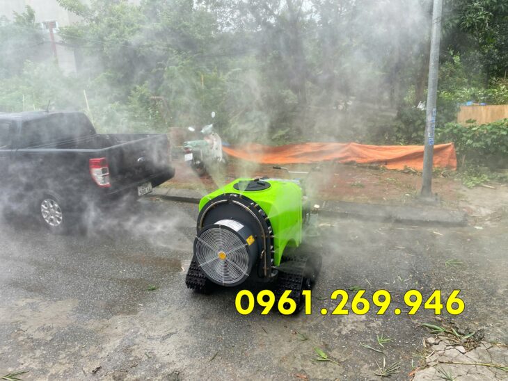 Xe phun thuốc di động ngồi lái Turbo PT300 bình 300L