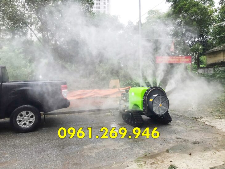 Xe phun thuốc di động ngồi lái Turbo PT300 bình 300L