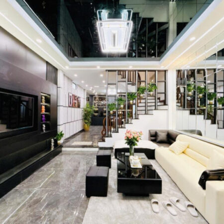 Nhà Kim Giang, diện tích 55m2 x 5 tầng, cực đẹp, mới, giá chỉ 7.7 tỷ, ngõ oto