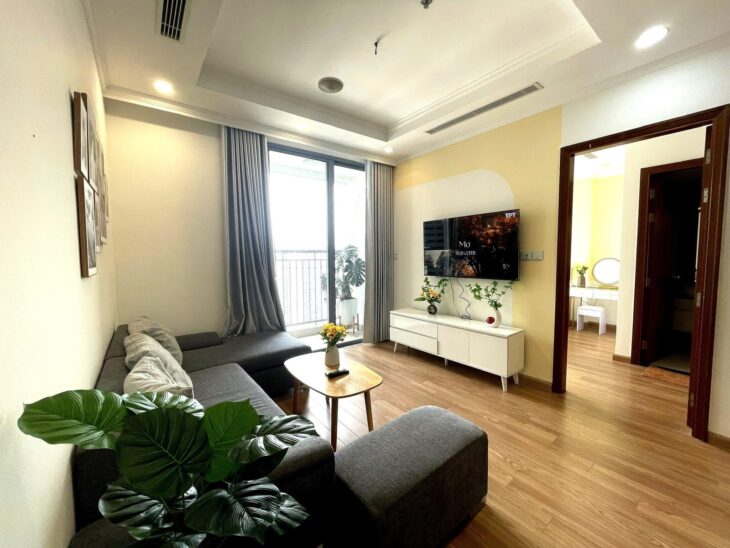 Căn hộ 2 phòng ngủ tại Times City – Sang trọng, đầy đủ tiện nghi