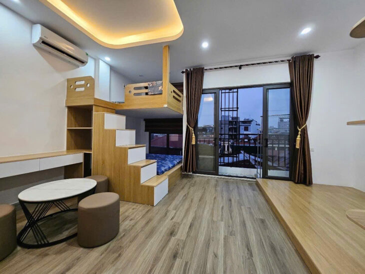 CCMN PHƯƠNG LIỆT THANG MÁY – 18 PHÒNG KK – Dt 63m2 8 tầng mt 5.5m Giá 19 tỷ