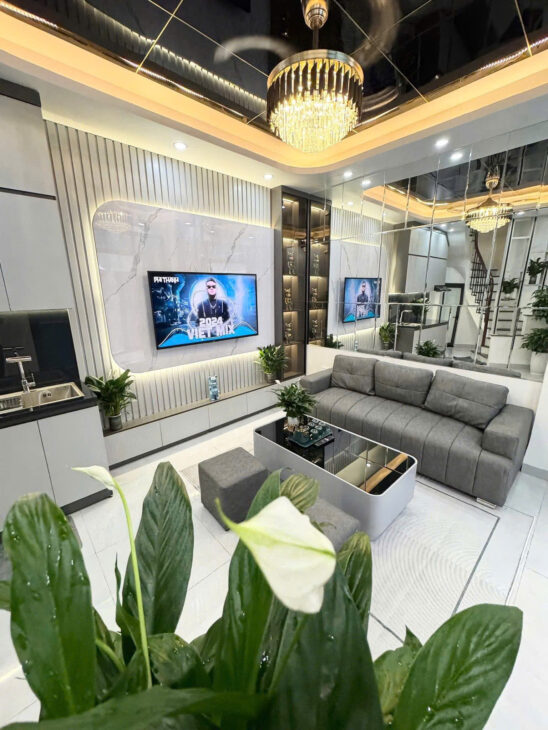 NHÀ ĐẸP VẠN PHÚC NHÀ ĐẸP FULL ĐỒ NỘI THẤT 27m2 5 tầng mặt tiền 3.2m Giá 6.88 tỷ.