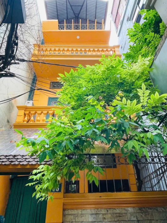 BÁN NHÀ KIM MÃ – DÂN TRÍ CAO – NGÕ THÔNG Dt 54m2 4 tầng mặt tiền 4m Giá 11.3 tỷ