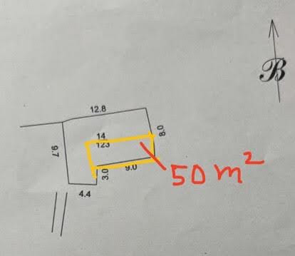 Bán nhà ngõ Khuyến Lương, Trần Phú, Hoàng Mai. DT 50m2, 1 tầng, 1 ngủ. Sổ đỏ chính chủ. Giá 5 tỷ.