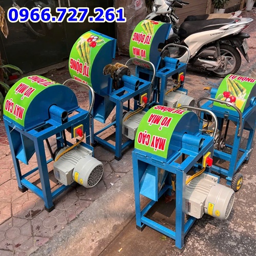 Máy cạo vỏ mía chạy điện Turbo TBM1500