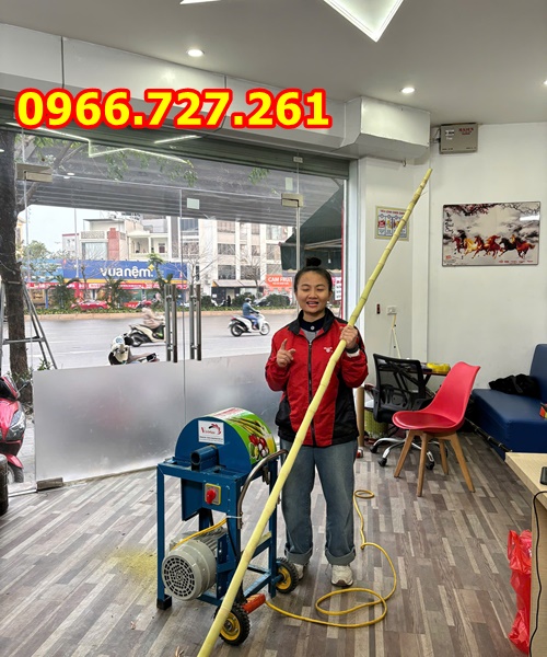 Máy cạo vỏ mía chạy điện Turbo TBM1500