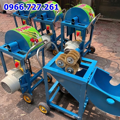 Máy cạo vỏ mía chạy điện Turbo TBM1500