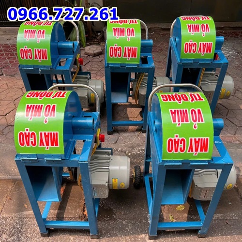 Máy cạo vỏ mía chạy điện Turbo TBM1500