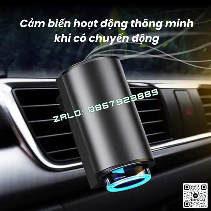 MÁY TẠO KHUẾCH TÁN TINH DẦU THƠM Ô TÔ SAPAROMA – GALAXY CAR PRO, HỖ TRỢ KHỬ MÙI XE HƠI, CHỐNG SAY XE
