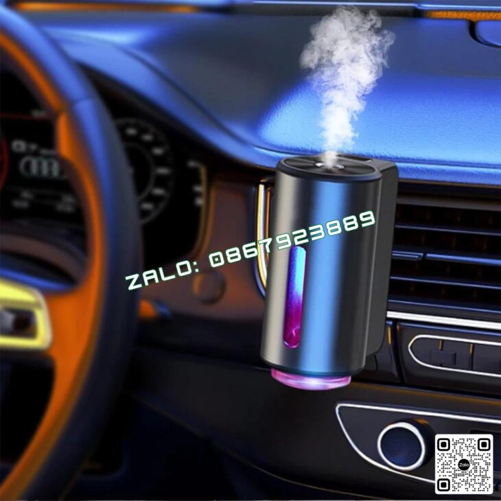 MÁY TẠO KHUẾCH TÁN TINH DẦU THƠM Ô TÔ SAPAROMA – GALAXY CAR PRO, HỖ TRỢ KHỬ MÙI XE HƠI, CHỐNG SAY XE