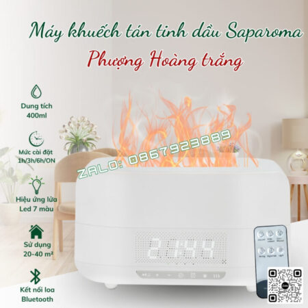 MÁY XÔNG TINH DẦU SAPAROMA, THƠM PHÒNG, BÙ ẨM, ĐÈN LED HIỆU ỨNG LỬA, HỖ TRỢ KHỬ MÙI, ĐUỔI MUỖI MÁY XÔNG TINH DẦU SAPAROMA, THƠM PHÒNG, BÙ ẨM, ĐÈN LED HIỆU ỨNG LỬA, HỖ TRỢ KHỬ MÙI, ĐUỔI MUỖI