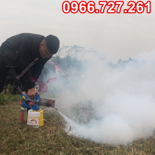 Máy phun khói mini chạy gas