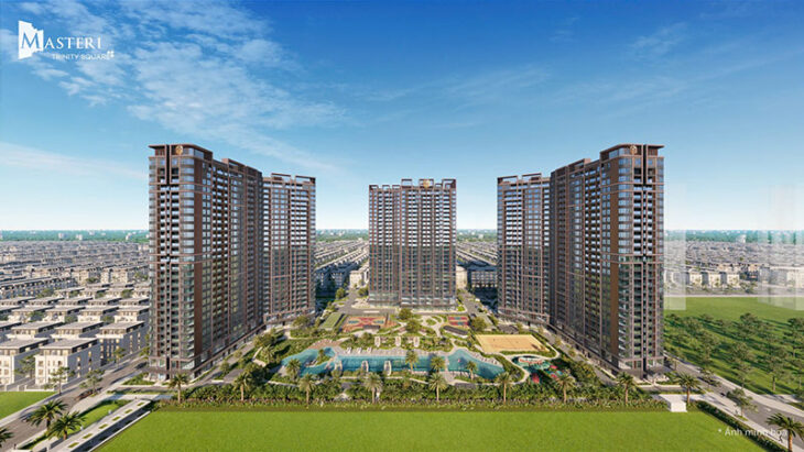 CHUNG CƯ CAO CẤP VIN OCP2 MASTERI TRINITY SQUARE- QUỸ CĂN ĐẸP – GIÁ TỐT CHỈ 𝟓𝐗 𝐓𝐑𝐈𝐄̣̂𝐔/𝐌𝟐