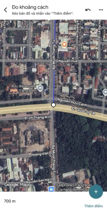 bán nhà trảng bom góc 2 mặt tiền nhà trung tâm trảng bom thổ cư sổ riêng