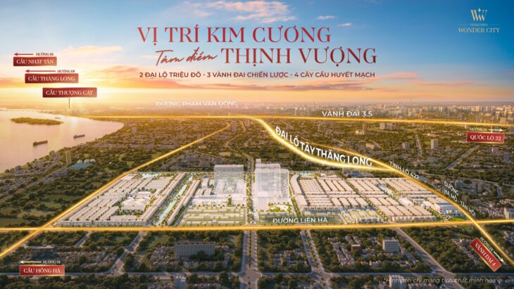 Vinhomes Wonder City – Đan_Phượng. TẶNG XE VF9 – VỐN 7 TỶ SỞ HỮU NHÀ VƯỜN. Chính Sách Ưu Đãi Chưa