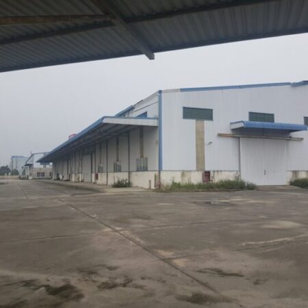 Bán 2ha đất công nghiệp mặt QL39A Yên Mỹ, Hưng Yên. Sẵn 9000m2 nhà xưởng