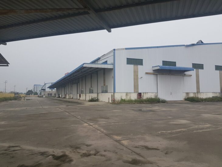 Bán 2ha đất công nghiệp mặt QL39A Yên Mỹ, Hưng Yên. Sẵn 9000m2 nhà xưởng