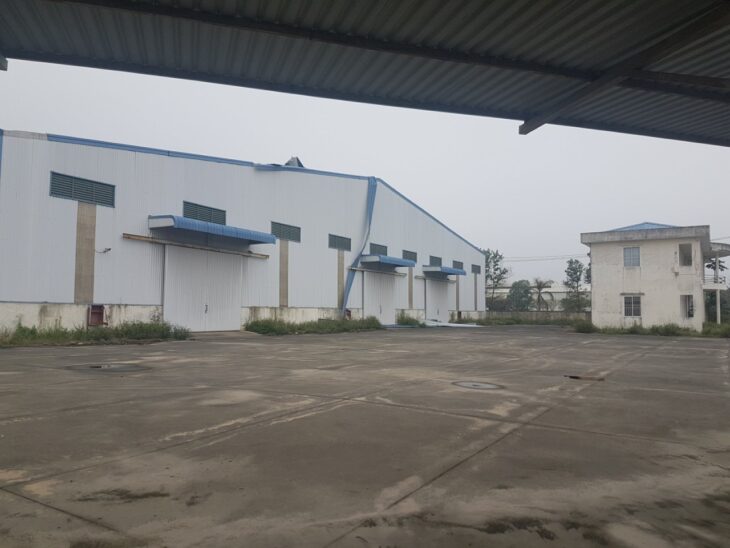 Bán 2ha đất công nghiệp mặt QL39A Yên Mỹ, Hưng Yên. Sẵn 9000m2 nhà xưởng