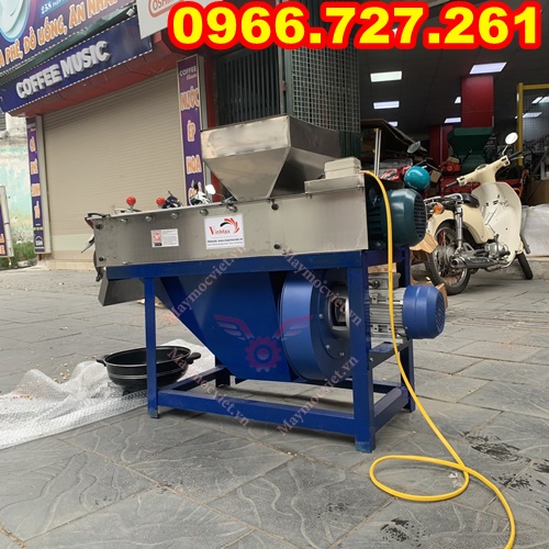Máy bóc vỏ lụa lạc rang 600 kg/ giờ Vinmax BVL600