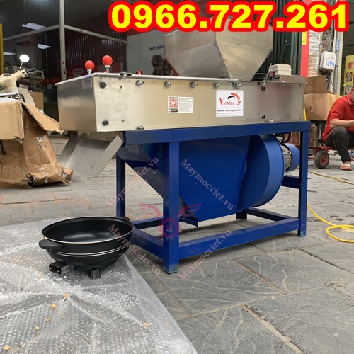Máy bóc vỏ lụa lạc rang 600 kg/ giờ Vinmax BVL600