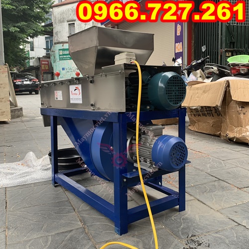 Máy bóc vỏ lụa lạc rang 600 kg/ giờ Vinmax BVL600