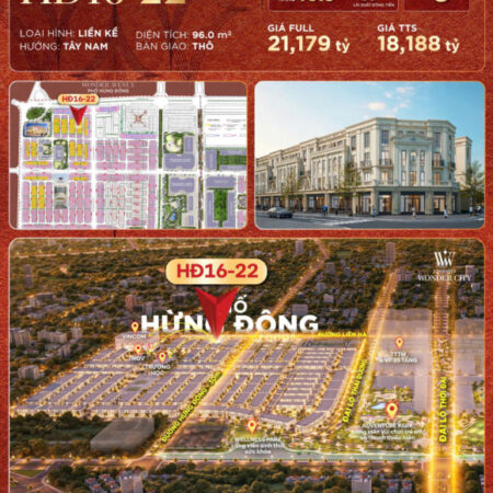 Bán căn Hừng Đông16-22, 96m² Vinhomes Đan Phượng – Giá chỉ 18.188 tỷ – Cạnh Vincom, vị trí đẹp Bán căn Hừng Đông16-22, 96m² Vinhomes Đan Phượng – Giá chỉ 18.188 tỷ – Cạnh Vincom, vị trí đẹp