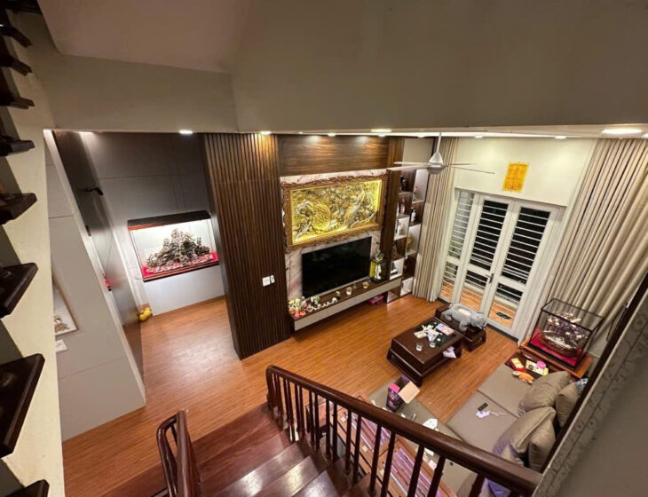 BÁN NHÀ PHỐ NHỔN – 41M² x 5T, GẦN Ô TÔ, ĐH CÔNG NGHIỆP – FULL NỘI THẤT – GIÁ 6TỶ55