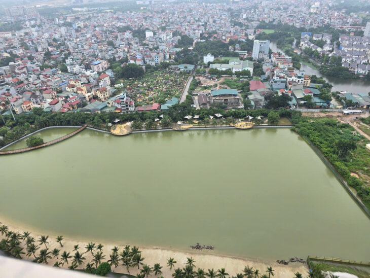 Cho thuê căn hộ 3 ngủ đồ cơ bản Masteri West Heights khu đô thị Vinhomes Smart City