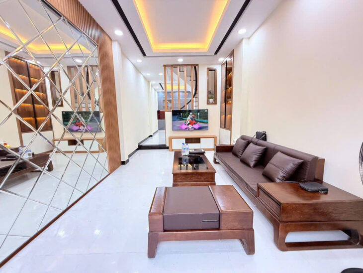 Nhà đẹp Xuân Phương 50m2-5 tầng, Lô góc 2 thoáng NT đẹp, gần phố, giá 6.9tỷ