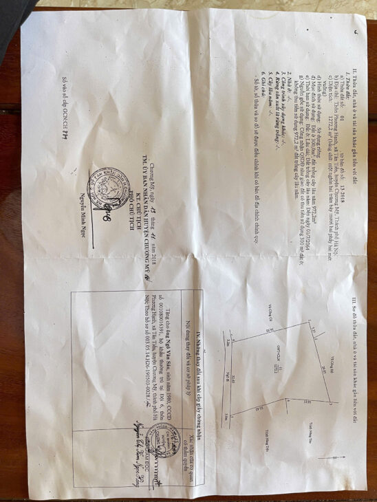 cc cần bán 1272m đất đã có nhà c4 khang chang chỉ vc sách vali đến ở ô tô vào tận đất