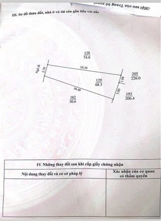 Chính Chủ Cần Bán Lô Đất Tặng Căn Nhà Cấp 4 Tại Khu 4, P.Tân Bình, Hải Dương