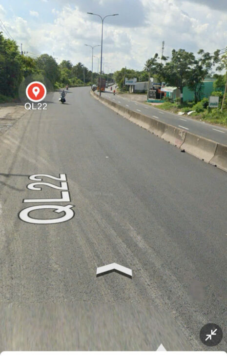 Bán đất mặt tiền 18x64m giá 12,3 tỷ Đường Quốc Lộ 22