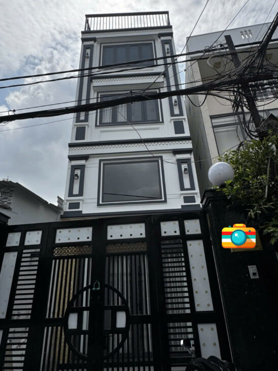 NHÀ MẶT TIỀN 5 TẦNG -5PN-NHÀ MỚI Ở NGAY