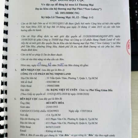 NEW GALAXY – SHOPHOUSE SL.12, 150M², GIÁ 5 TỶ – VỊ TRÍ VÀNG DĨ AN, BÌNH DƯƠNG