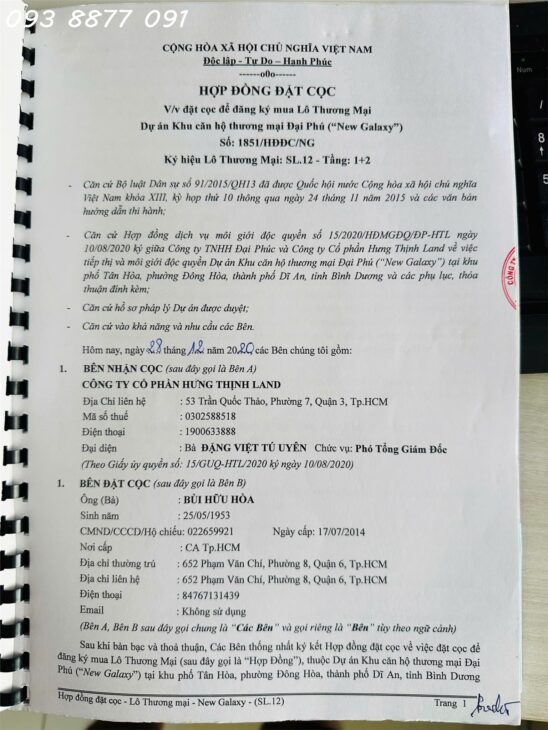 NEW GALAXY – SHOPHOUSE SL.12, 150M², GIÁ 5 TỶ – VỊ TRÍ VÀNG DĨ AN, BÌNH DƯƠNG