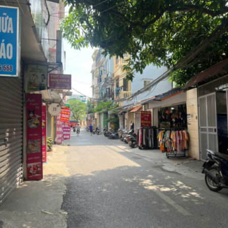 BÁN ĐẤT PHỐ THANH LÂN, HOÀNG MAI 60M LÔ GÓC Ô TÔ ĐỖ CỬA