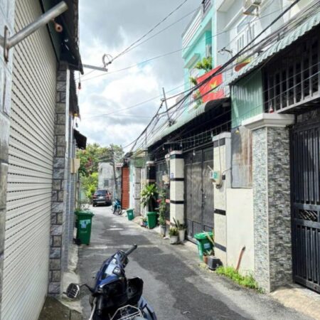 BÁN NHÀ C4 HXH NGỦ SÂN GẦN MẶT TIỀN ĐưỜNG LÀNG TĂNG PHÚ TNPA- 4.8 TỶ