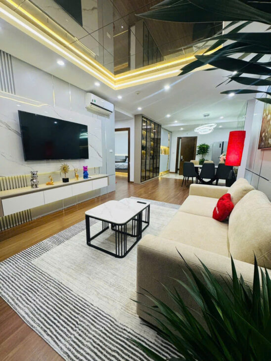 Bán căn 3 ngủ 2 WC tòa Ruby Goldmark City,nội thất mới đẹp, xịn sò 100% cao cấp vào ở ngay.