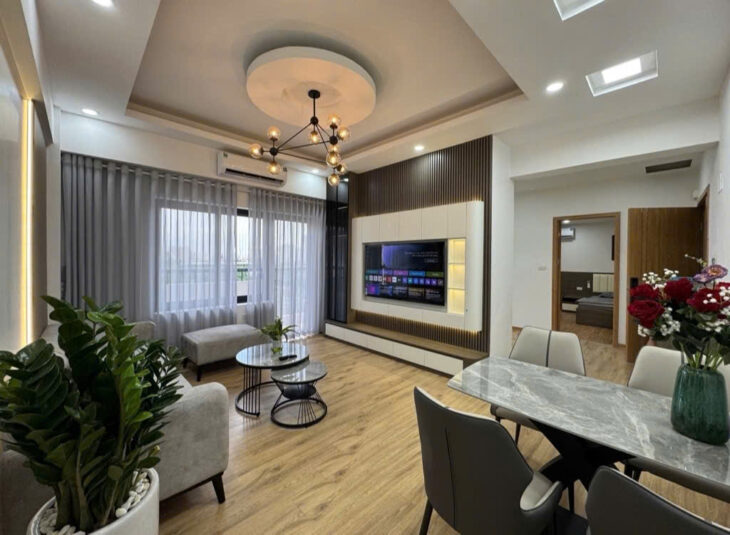 Bán Căn Hộ Mễ Trì Hạ 85m² – 2PN – Full Nội Thất – Ban Công Đông Nam – Giá 5.35 Tỷ