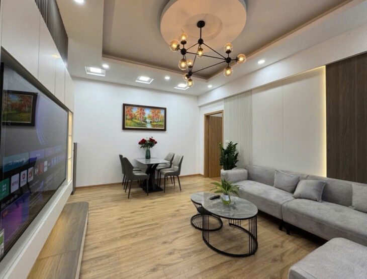 Bán Căn Hộ Mễ Trì Hạ 85m² – 2PN – Full Nội Thất – Ban Công Đông Nam – Giá 5.35 Tỷ