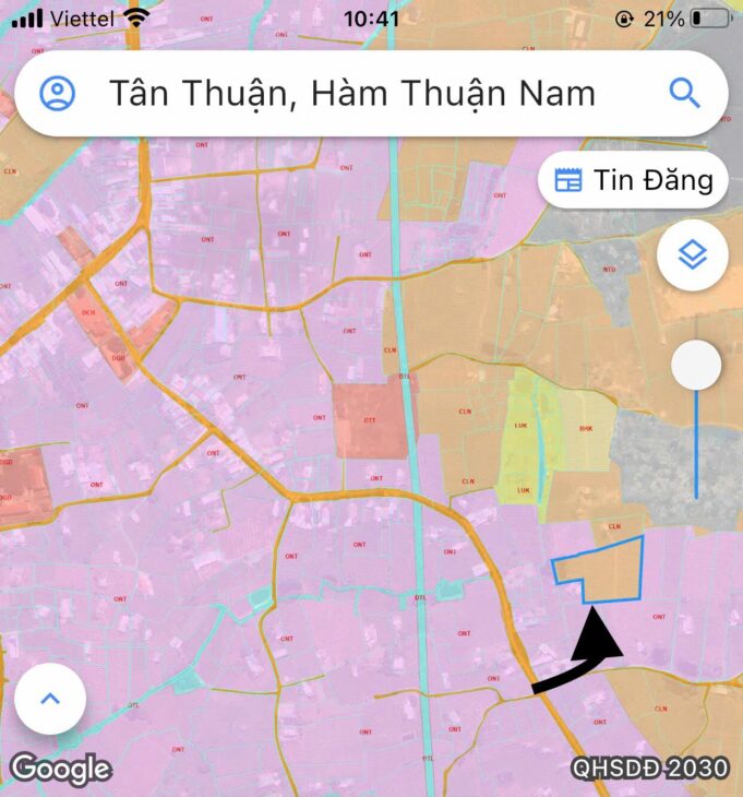 ĐẤT SIÊU ĐẸP – GIÁ ĐẦU TƯ- Cần Bán Lô Đất Tại Xã Tân Thuận, Huyện Hàm Thuận Nam, Bình Thuận